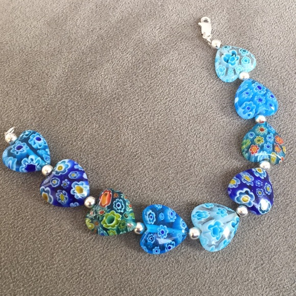 💜💙PRICE DROP‼️ Queen of Hearts Bracelet💙💜 - Picture 3 of 3